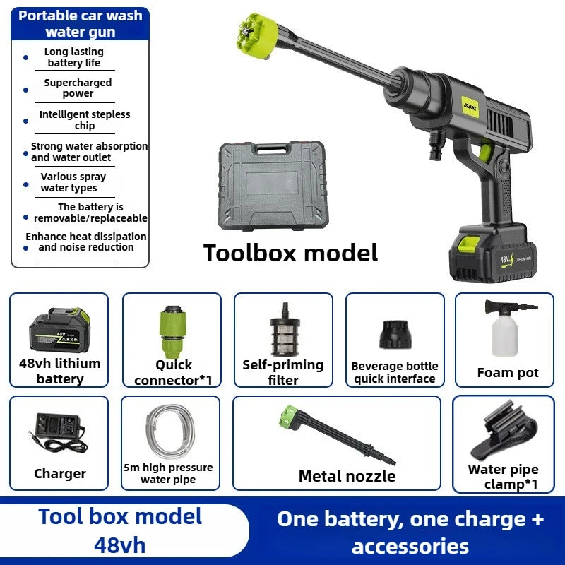 Portable Wireless Car Washer